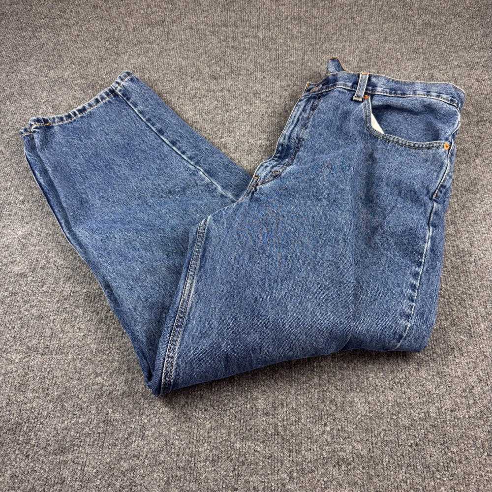 Levi's 560 Comfort Fit Jeans Mens 40x32 Blue Excellent Relaxed Tapered Denim